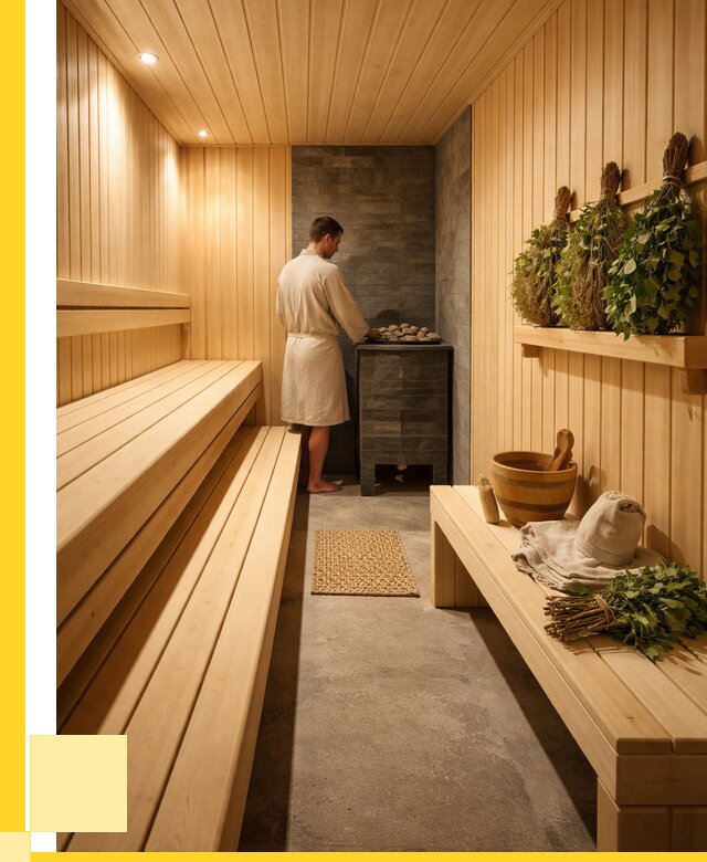 Отделка парной под ключ в Новокузнецке от 359590 р. | ЭриданНвк