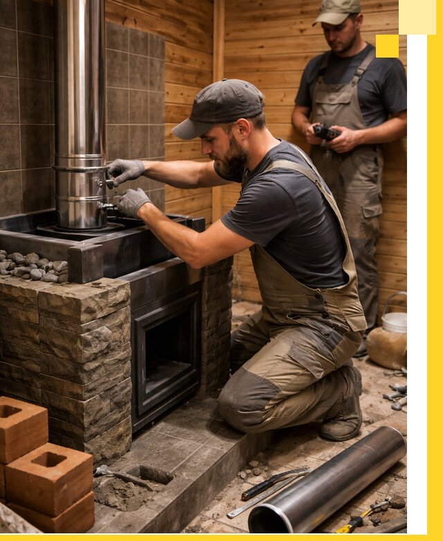 Изготовление и установка банных печей под ключ в Новокузнецке