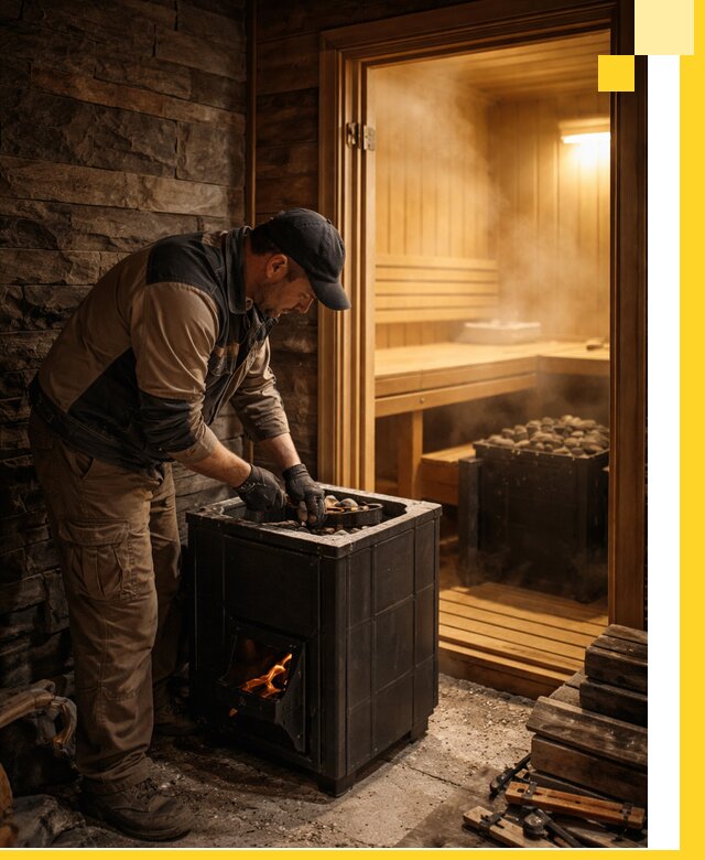 Строительство бани с сауной под ключ в Новокузнецке от проекта до сдачи