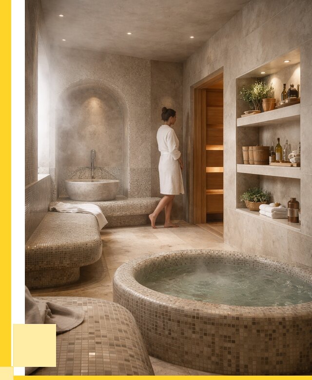 Строительство бани с хамамом в Новокузнецке от 770550 р. | ЭриданНвк