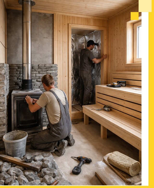 Строительство и изготовление бань под ключ в Новокузнецке