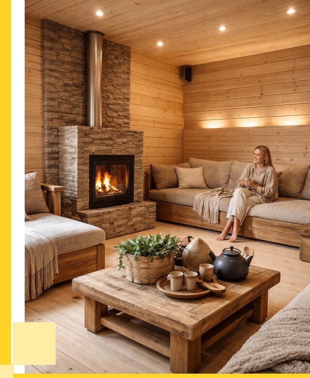 Проект бани с комнатой отдыха в Новокузнецке от 35959 р. | ЭриданНвк