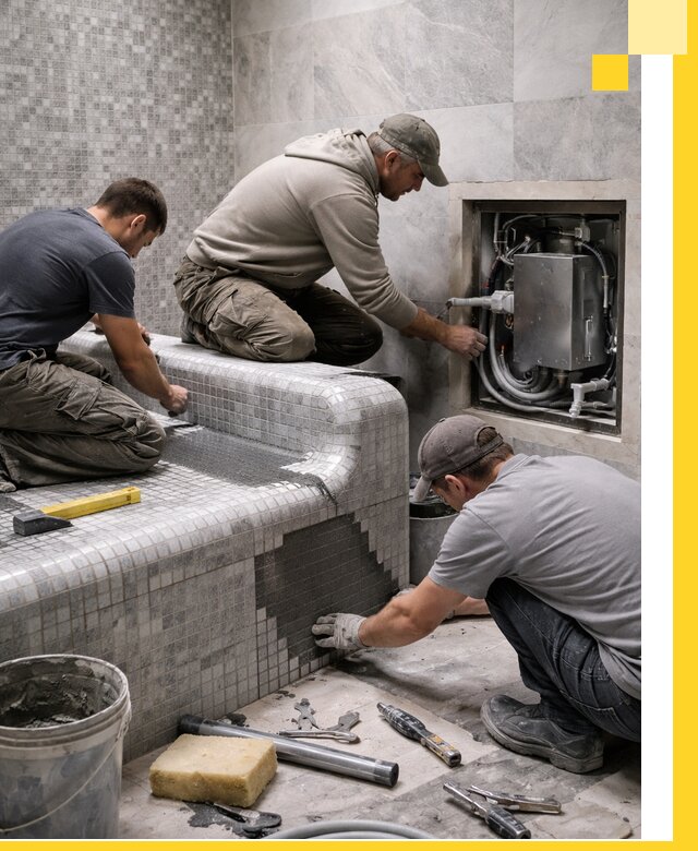 Проекты хамамов под ключ в Новокузнецке и дизайн и строительство