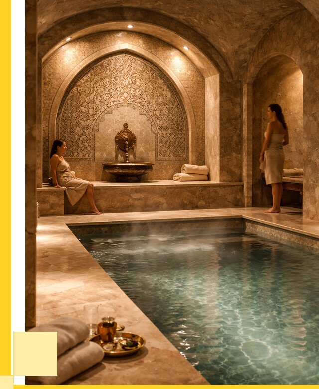 Хамам с бассейном под ключ в Новокузнецке от 873290 р. | ЭриданНвк