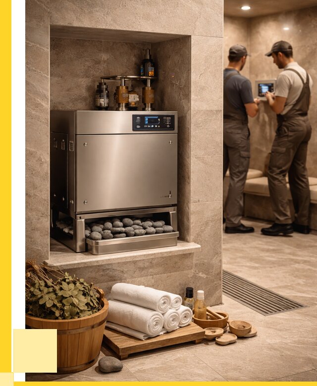 Парогенераторы для хамама в Новокузнецке от 77055 р. | ЭриданНвк