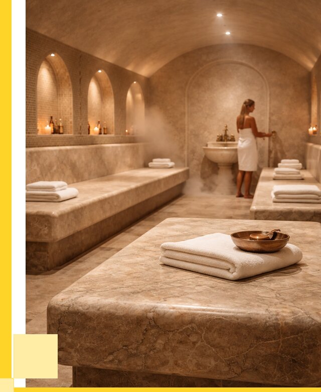 Лежаки для хамама в Новокузнецке под ключ от 35959 р. | ЭриданНвк