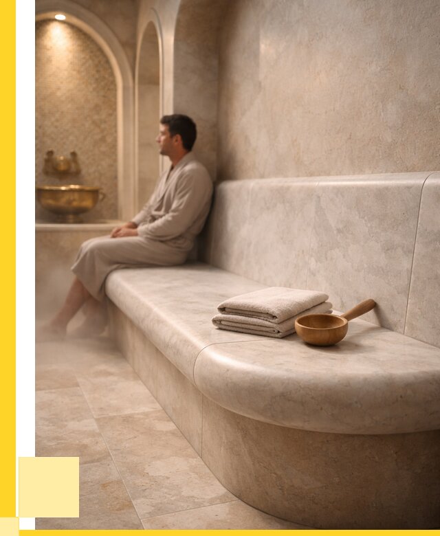 Сиденья для хамама в Новокузнецке под ключ от 12329 р. | ЭриданНвк