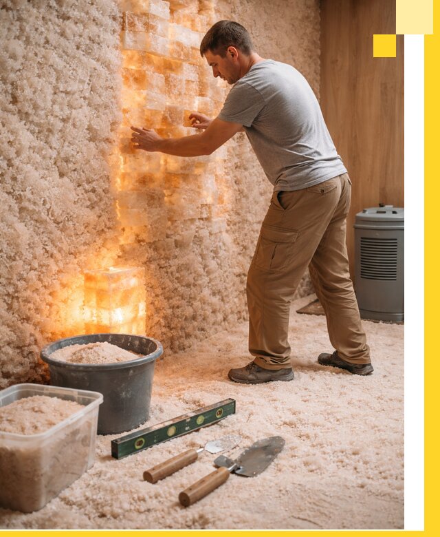 Проектирование и монтаж соляных комнат в Новокузнецке под ключ