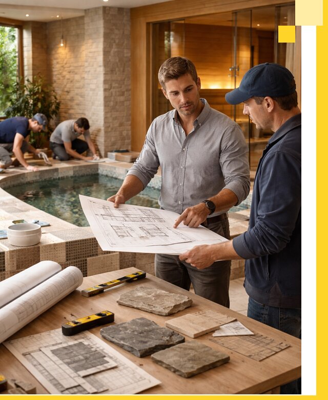 Проектирование SPA зон под ключ в Новокузнецке с инженерией